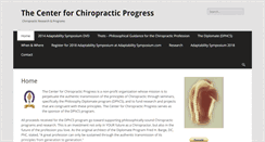 Desktop Screenshot of chiroprogress.org