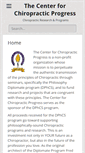 Mobile Screenshot of chiroprogress.org
